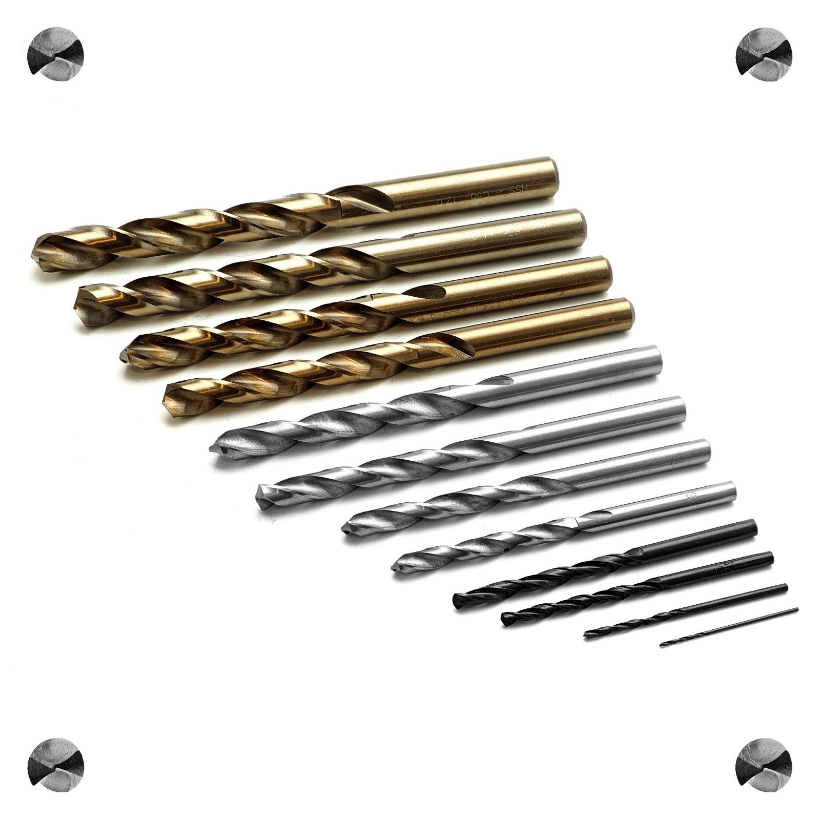 HSS DIN338 Spiral Edelstahlbohrer Metallbohrer ⌀113 R/G/Co5 Kobalt Cobaltbohrer eBay